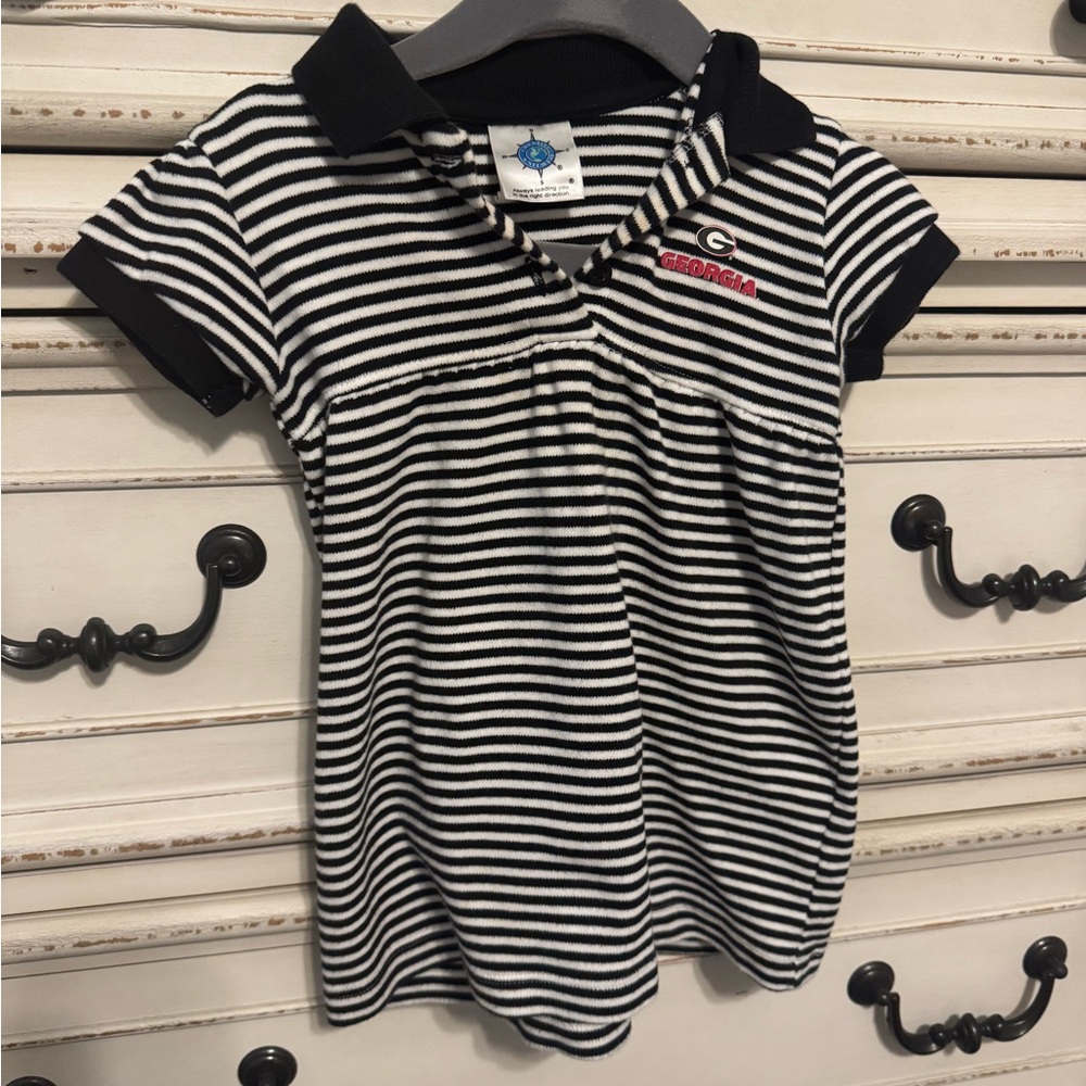 Baby Black and White Georgia Dress